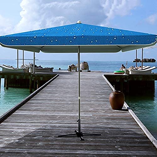 Ogród, parasol, plaża, parasol Parasol plażowy Komercyjny parasol przeciwdeszczowy Parasol tarasowy 2 w 1 Parasol ogrodowy Duży kwadratowy parasol plażowy
