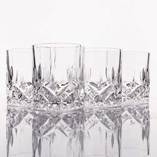 Lemonsoda Crystal Cut Old Fashioned Whiskey Glasses thumb #2