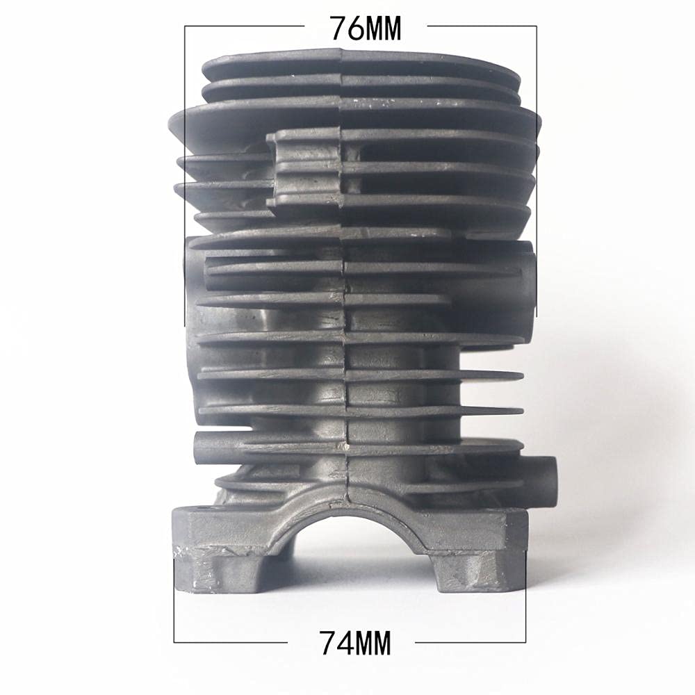 Cylinder i tłok 38 mm do wymiany części piły łańcuchowej Partner 350