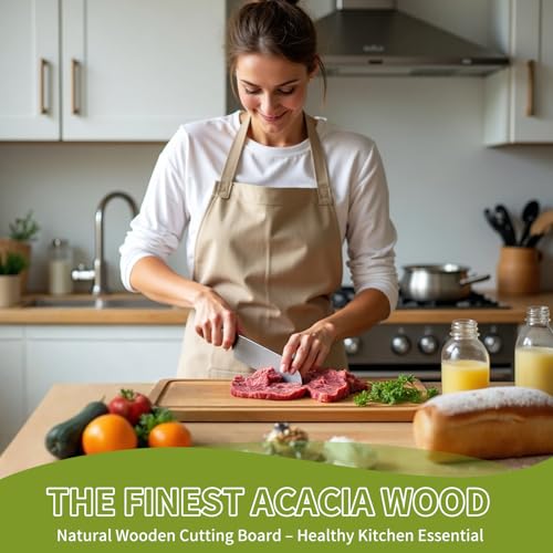 Set de Tablas Para Cortar de Madera Acacia 3 Piezas miniatura 2