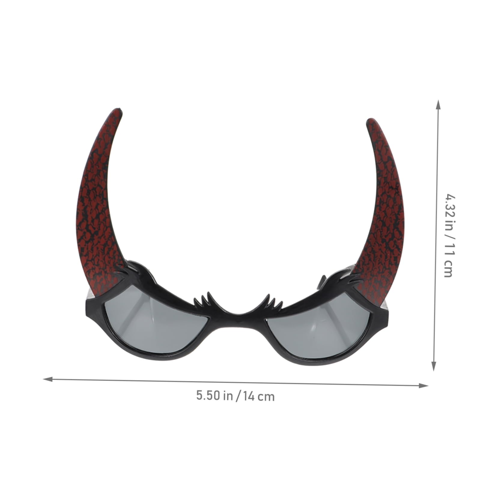 BESTYASH Funny Glasses for Party 4pcs Masquerade Glasses Frames Perfect for Cosplay Birthday