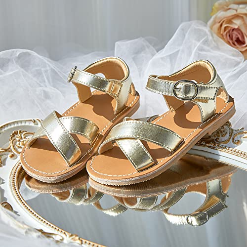 Image of Kiderence Toddler Girls Sandals Little Girls Kids Summer Shoes Toddler Sandals