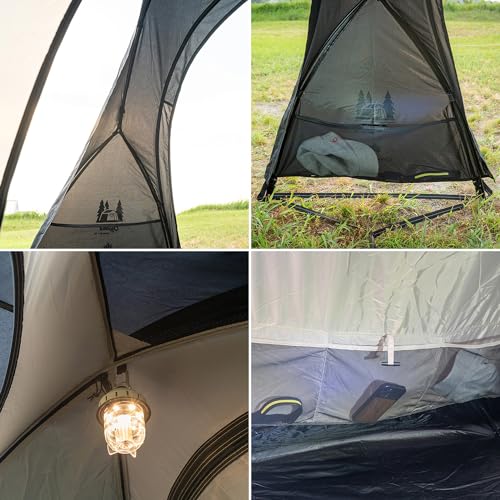Carpa para camping canadiense ogawa para 2 personas miniatura 7