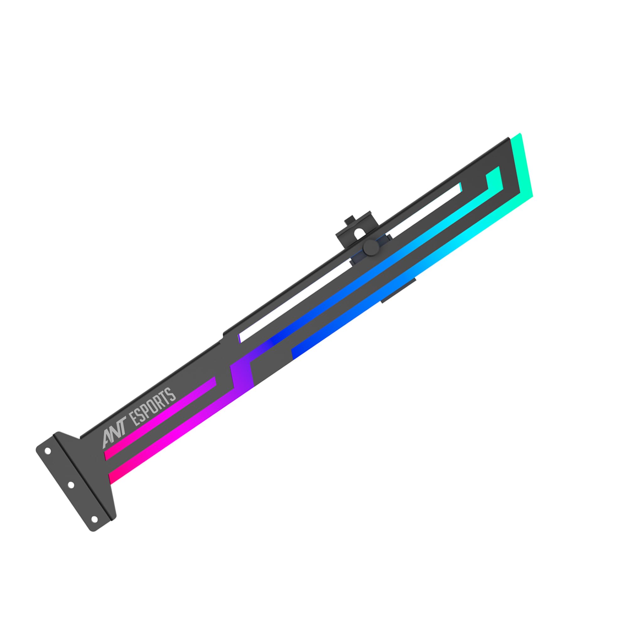Ant Esports GCB90 Addressable RGB Graphics Card GPU Brace Support Video Card Sag Holder/Holster Bracket, Built-in ARGB Strip, Adjustable Length and Height Support (Black) (B0CTX5P4BY) Amazon Price History, Amazon Price Tracker