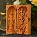Home Portable Altar Table Catholic Triptych Art Wood Carving Catholic Collectibles Religious Triptych Catholic Gifts Housewarming Gifts