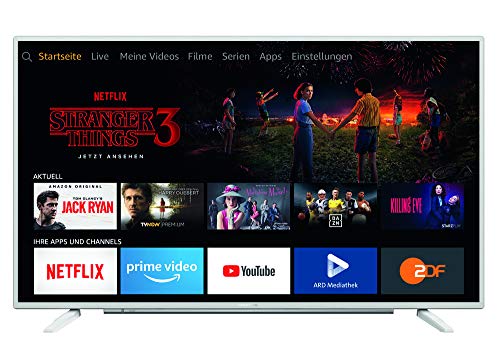 Grundig Vision 6 - Fire TV (32 GFW 6060) 80 cm (32 Zoll) Fernseher (Full HD, Alexa-Sprachsteuerung, Magic Fidelity) weiß [Modelljahr 2019]