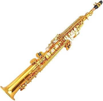 Professional Gold Bb Alto Sax Saxophone with Accessories,64.5cm