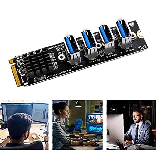 Hub M.2 M-Key PCI-E idéal pour créer une station de mining multi-GPU stable - 6