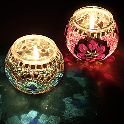 Retrago Home Decor Retrago Mosaic Candle Holder thumb #7