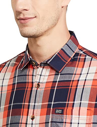 Image of THE Indian Garage CO Men Polycotton Slim Fit Shirt