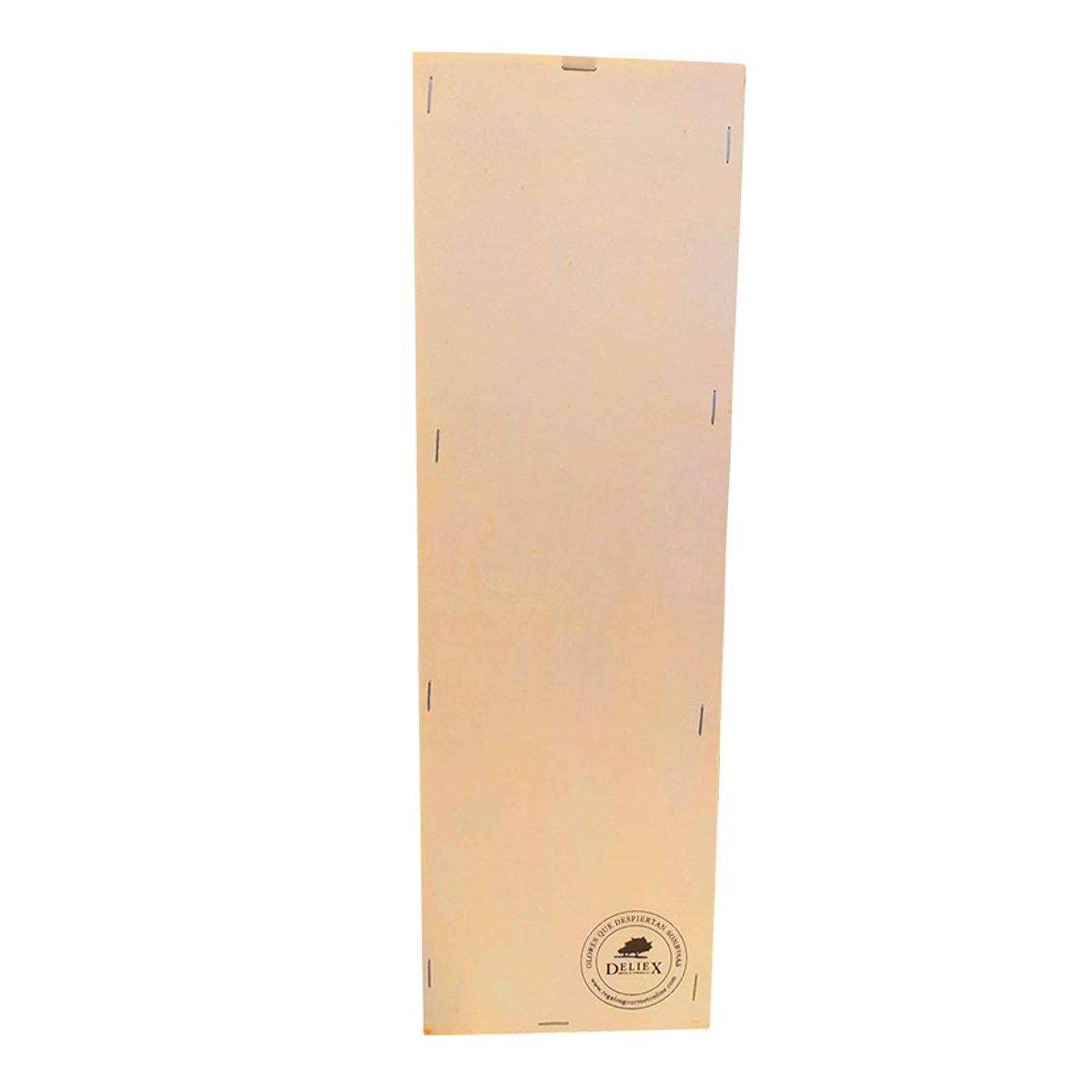 Deliex delicias de Extremadura. Regalo para padres con el mensaje que desees, caja de madera personalizada para botellas, regalo original… (1 botella)
