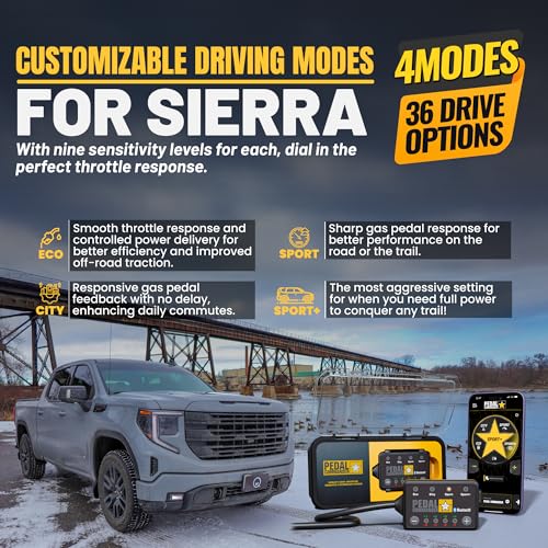 Pedal Commander for 2019–2026 GMC Sierra 1500: Sharper Throttle Response for Towing, Hauling, and Daily Driving - Image 6