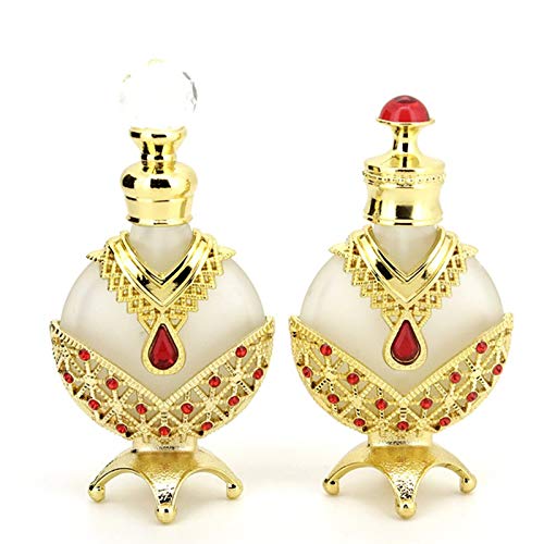 WZCXYX 2 Uds 10 ML Botella De Aceite Esencial para Niña Botella De Perfume De Piedra De Color Al por Mayor Botella única Botella De Aromaterapia