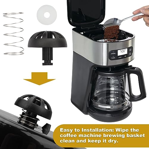 Compare Coffees Machine Brew Basket Bottom Spring Loaded Stopper Kits
