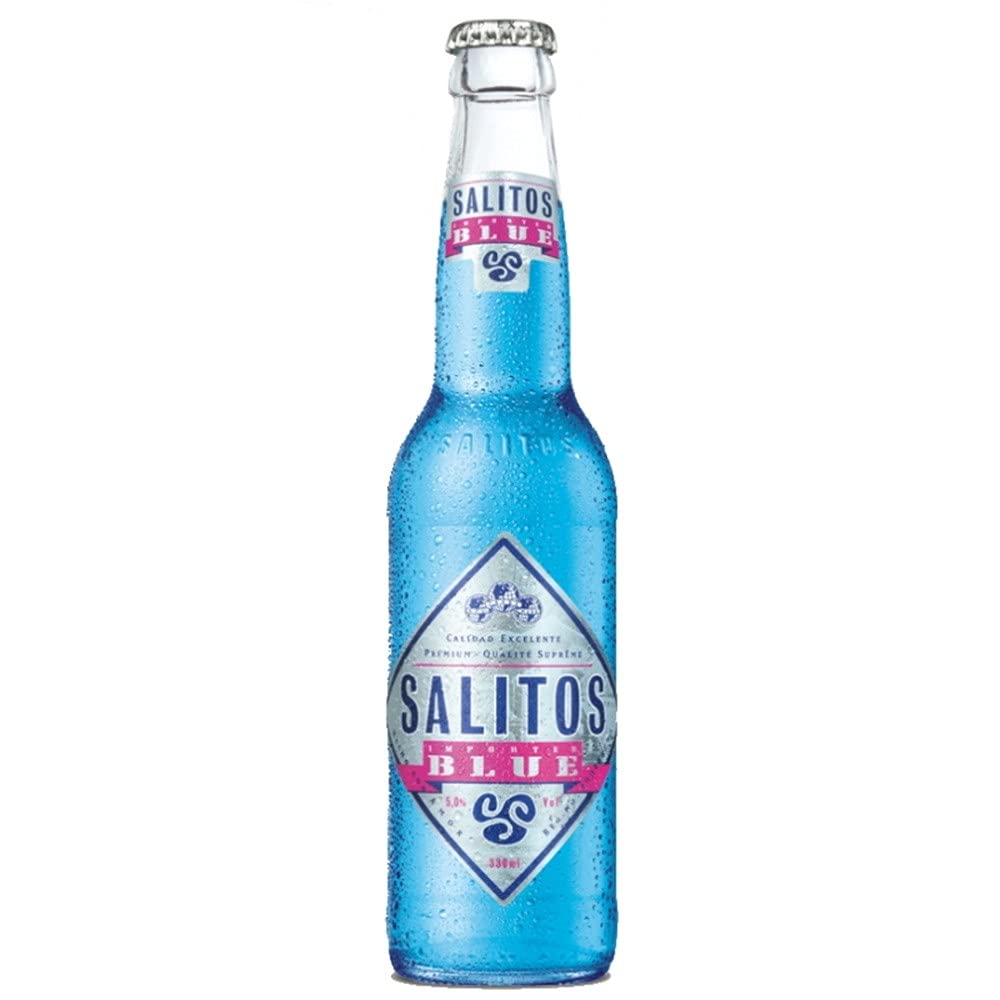 Pack 24 uds. Salitos Botella Cerveza Salitos Blue - 33 cl.