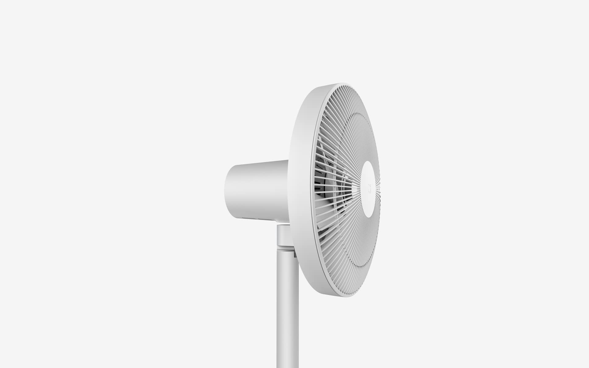 Xiaomi Mi Smart Standing Fan 2 Lite - Ventilatore da tavolo e piantana con connessione opzionale per iOS/Android Mi Home (38 W, 38-58 dB, 3 livelli di velocità, compatibile con Alexa e Google