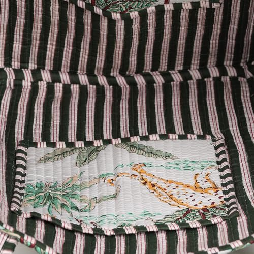 Cotton Quilted Tote Bag Hand Block Print Bags4