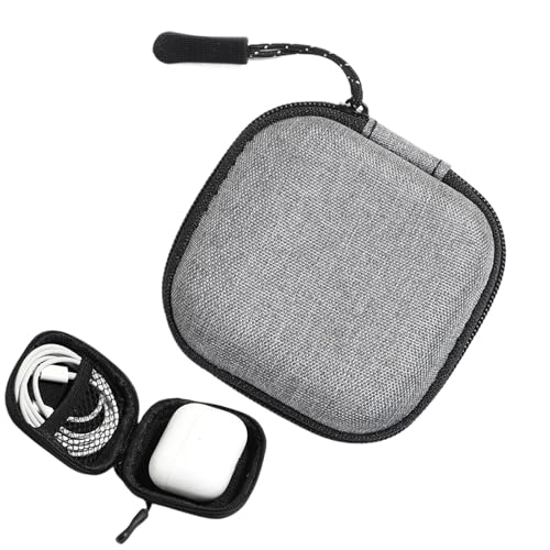 Estuche para auriculares con cable - Estuche con cable | Estuche para auriculares | Almacenamiento de auriculares Eva | Cable de datos | Caja de almacenamiento para auriculares | Bolsa de