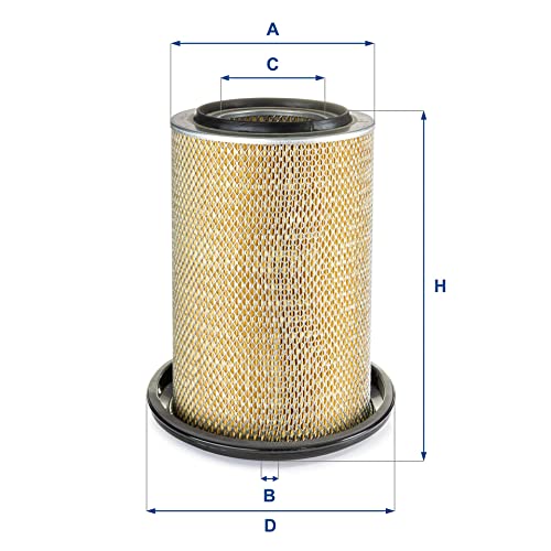 UFI Filters 27.877.00 Luftfilter für landwirtschaftliche oder industrielle Maschinen