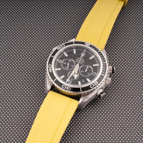 Image of StrapHabit Quick Release Rubber Watch Strap Band FKM 20mm 22mm 24mm
