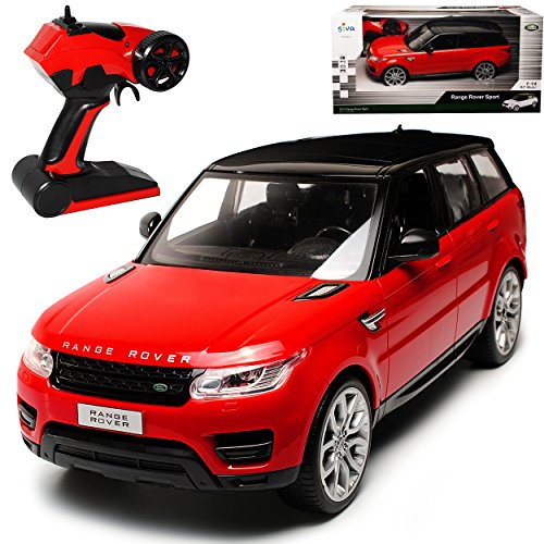 alles-meine.de GmbH Land R*o*v*e*r Range R*o*v*e*r Sport 2. Generation Rot Ab 2013 - Komplettset mit Akku - 2,4 GHz RC Funkauto - mit Beleuchtung 1/14 Modellcarsonline Modell AUT