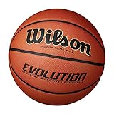 Wilson Evolution Game Basketball, Black, Official Size - 29.5' - 5 Pack
