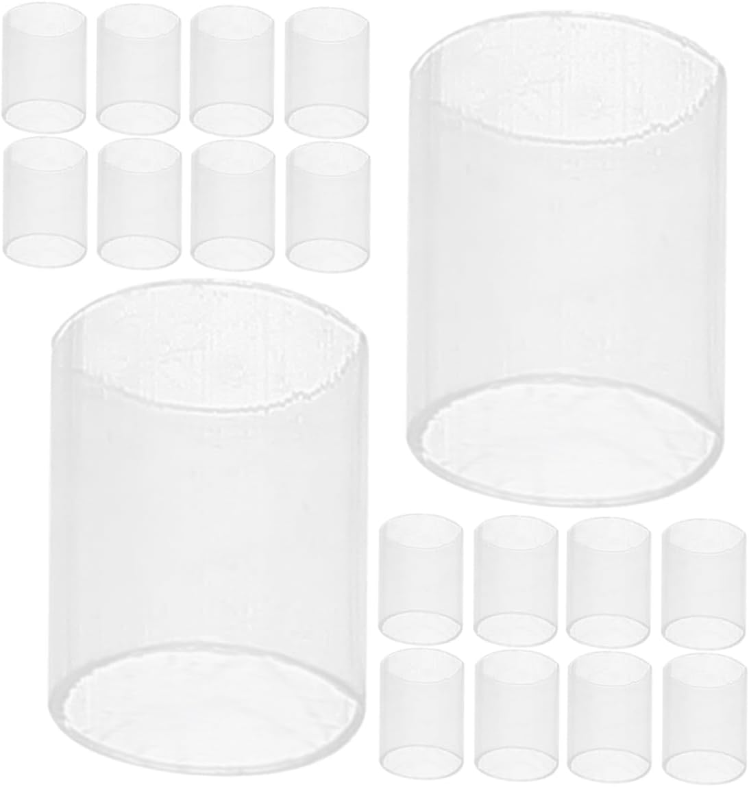VICASKY 500g Pillow Tube Filling Elastic High Molecular Pe Pillow Support for Workers Students Seniors
