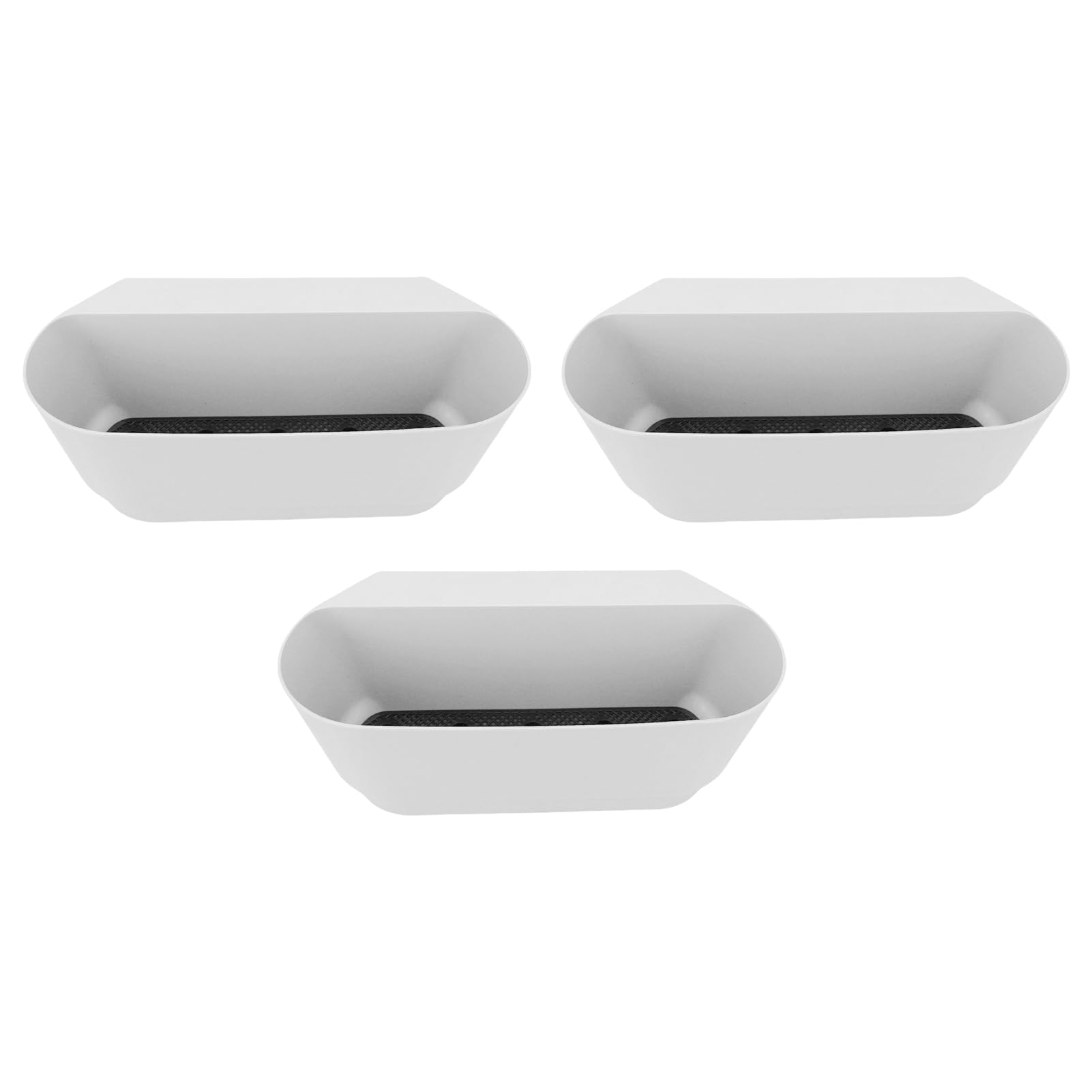 Tonysa Maceteros Colgantes con Drenaje para Balcon (White)