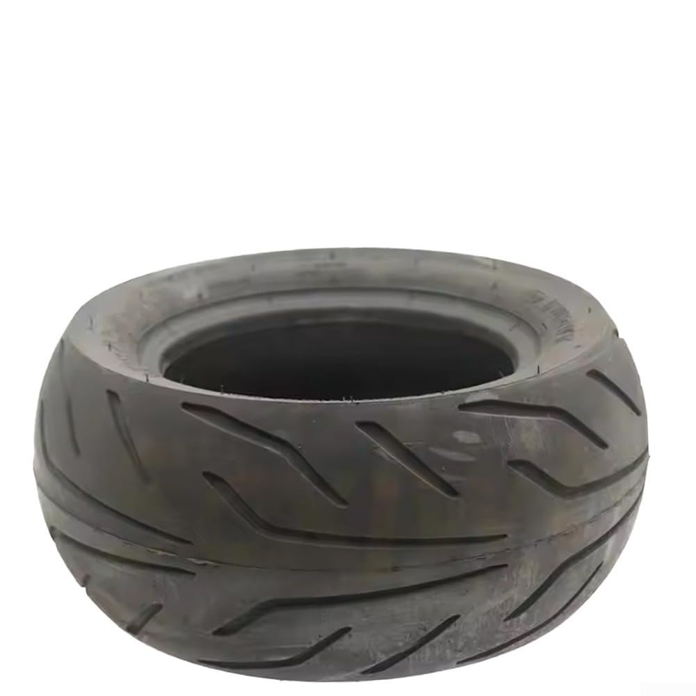 12x4.50-6.5 Neumático eléctrico sin cámara Rueda de goma de vacío engrosada con agarre mejorado para una conducción suave en terrenos irregulares, negro