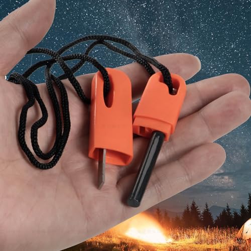 Fire Starter Kit – Lightweight Waterproof Magnesium Ferro Rod with Tinder for Camping, Hiking, Survival – Gift for Men - Image 6