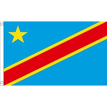 Democratic Republic Of Congo Flag 5ft X 3ft Amazon Co Uk Garden Outdoors