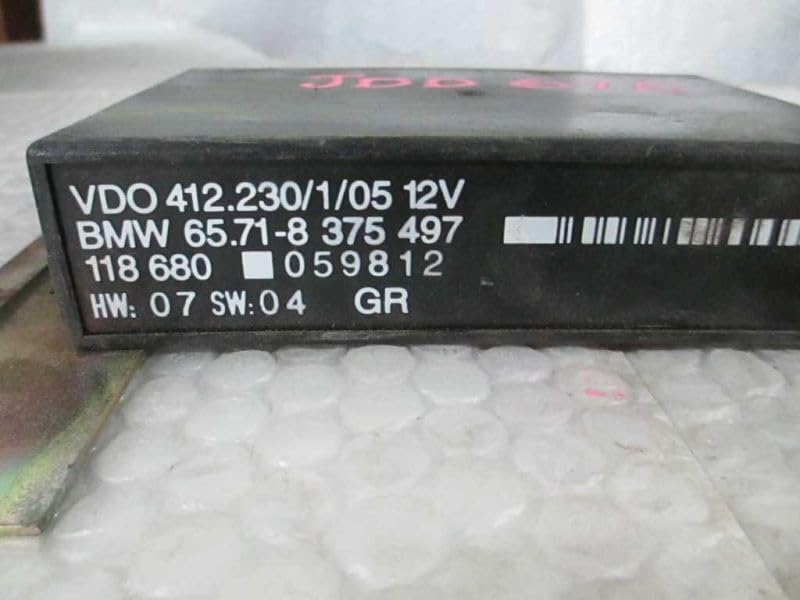 Cruise Control Module Front Footwell 97-03 fits BMW 540i 65.71-8 375 497 65718375497