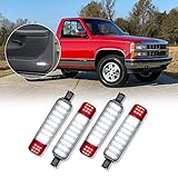 D-Lumina LED Interior Door Lights Courtesy Light Assembly Full LED White & Red for Silverado Sierra 1500 2500 3500 Chevy GMC C/K Tahoe Suburban Avalanche Yukon XL Hum-mer H2 Escalade, 4Pieces
