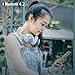 Bluedio A2 (Air) Bluetooth Headphones Over Ear with Carring Case, 3D Stereo Lightweight Stylish Wireless Headset with Microphone, Foldable, Fashionable, Surround Sound for PC/Cell Phones(China)