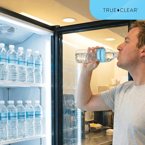 Image of True Clear Purified Drinking Water, 16.9 fl oz Bottles, 24-Pack, BPA-Free