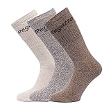 Regatta Herren 3 Socken / Box Warm Lange Knöchelstütze Socken (3 Stück)