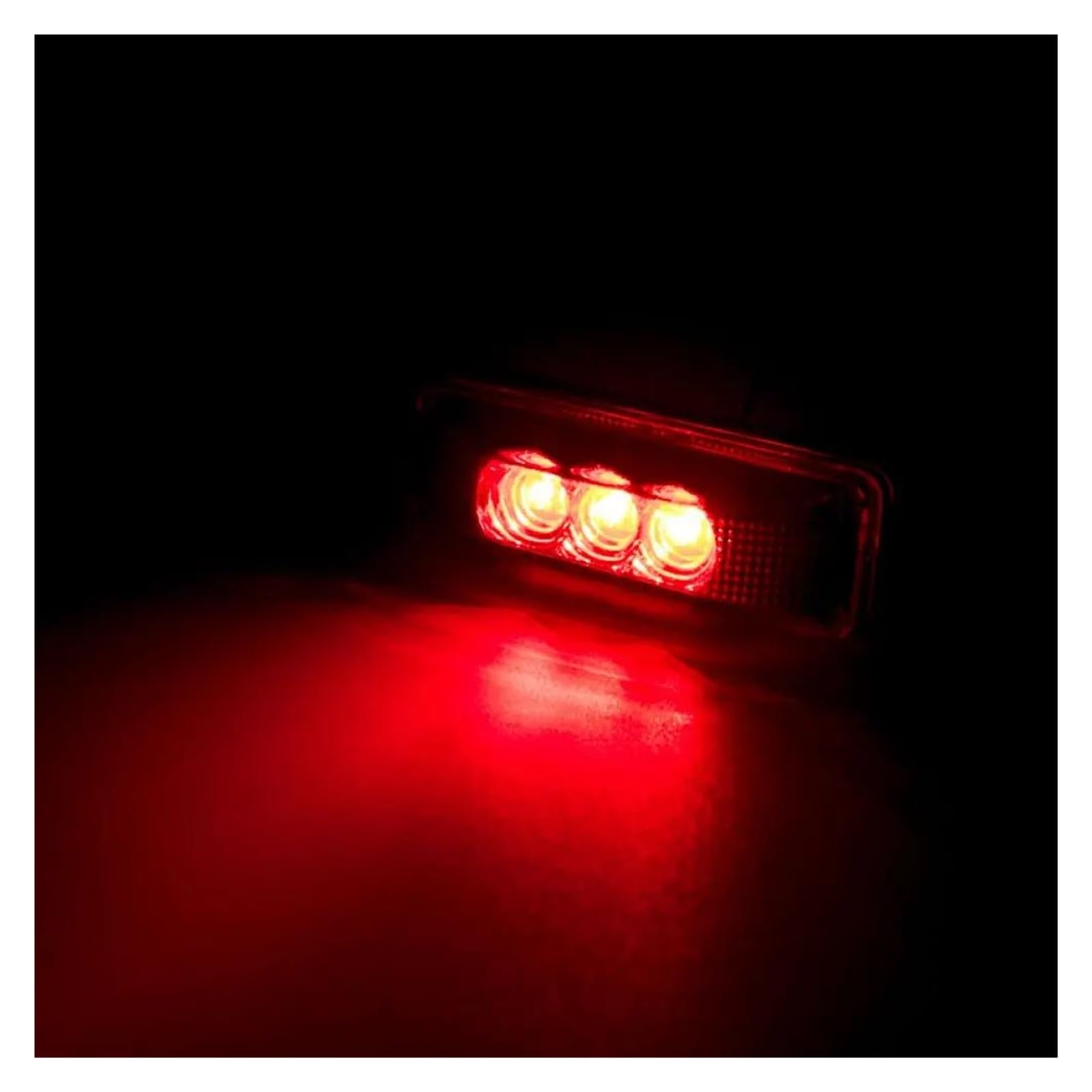 Luce Posteriore 6 Pezzi/Set luci Posteriori indicatori direzione a LED 12 V e 24 V luci a LED per Camion luci Laterali a LED per rimorchi e roulotte. Segnale Luminoso Freno(6pcs Red)