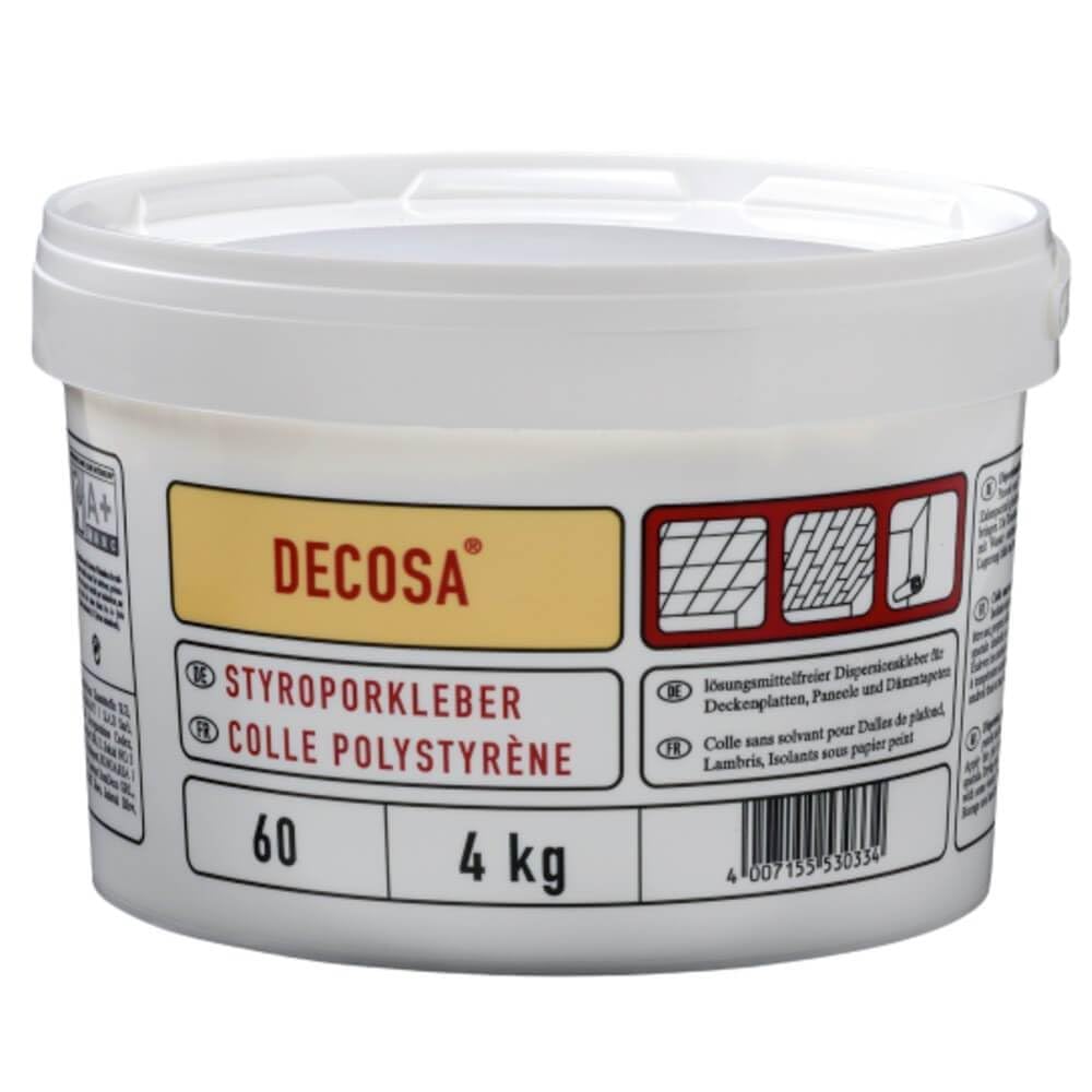 Decosa Adhesive for Polystyrene Insulation Tiles (4kg)