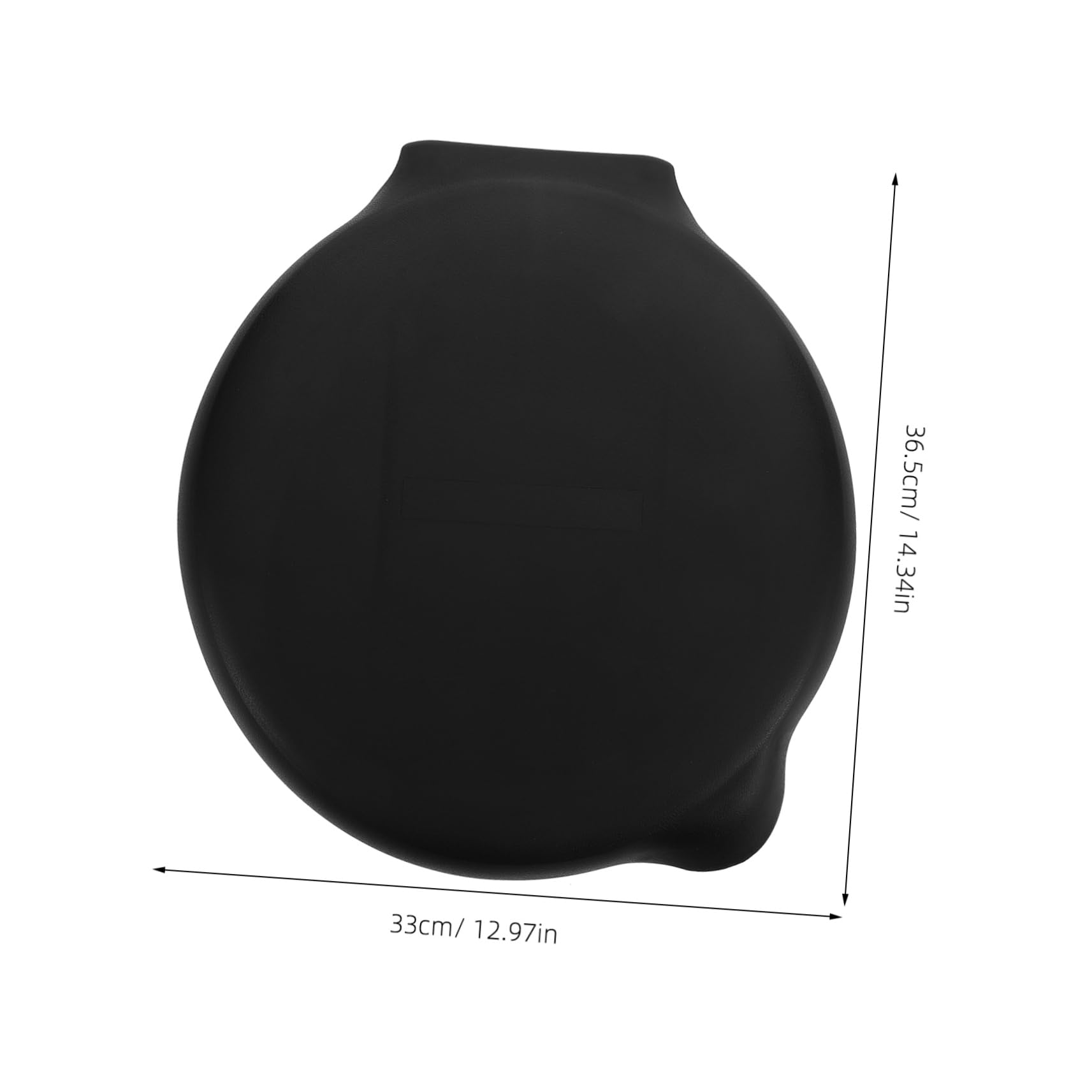 POPETPOP Portable Camping Toilet Seat Emergency Plastic Lid for Car and Outdoor Use Compact and Easy to Carry for Hiking Rv Travel and Boating Easy to Clean and Maintain