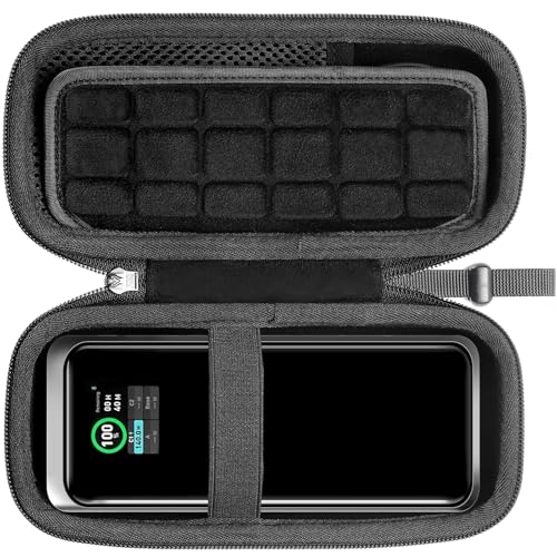 RAIACE Hard Travel Storage Case Compatible with Anker Power Bank 27650mAh 250W. (case only) - Black