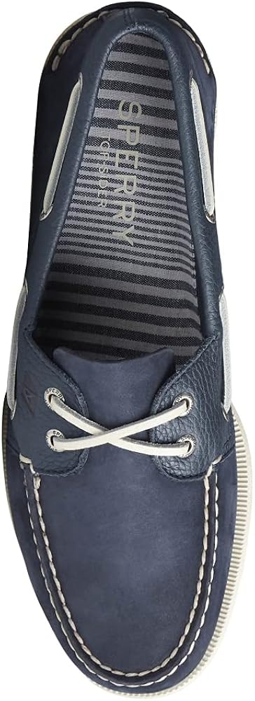 Mocassino Uomo Sperry A/O 2-Eye Tumbled Nubuck Scarpe urban-earth.co.uk