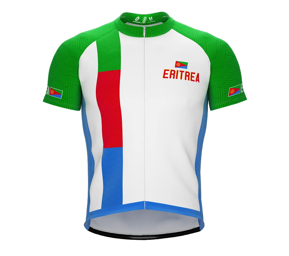 ScudoPro Eritrea Heritage Cycling Jersey for Men - Small Multicolor
