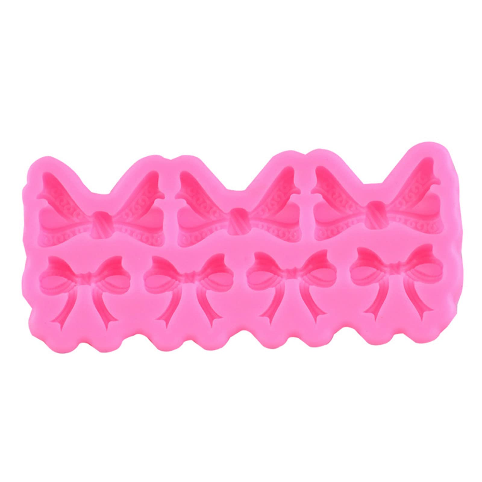 Tsophreniq Soap Making Supplies Silicone Fondant Mold Large Small Bowknot Cake Decorating Tool Molds Baking Sugarcraft Molds