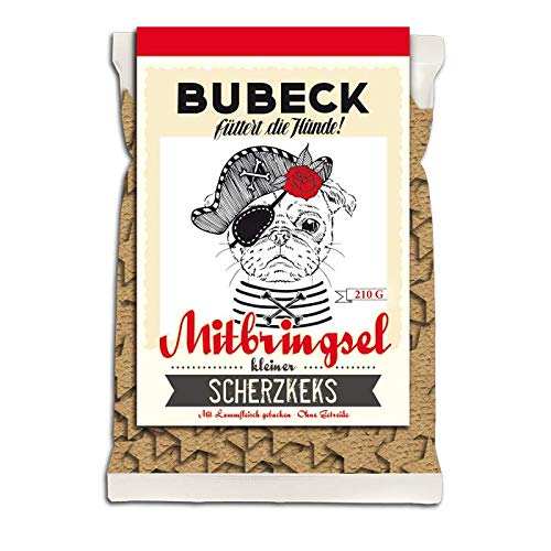 Bubeck Hipster-Edition Hundekekse (5x210g) – Lamm & Amaranth | Getreidefreies 5er Set (1,05kg) | Mono-Protein | Steinofen-Tradition seit 1893