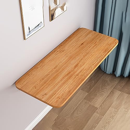 Wall Mounted Folding Table - Space-Saving Fold Down Laundry & Kitchen Countertop Easy to Assemble Perfect for Offices Studies and Restaurants.