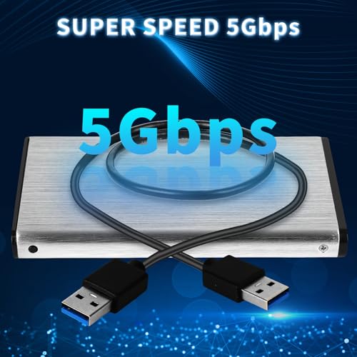Caja externa para disco duro 2.5" USB 3.0 a SATA III aluminio miniatura 3