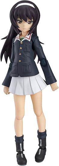 Amazon Figma ガールズ パンツァー 冷泉麻子 ノンスケール Abs Atbc Pvc製 塗装済み可動フィギュア フィギュア ドール 通販