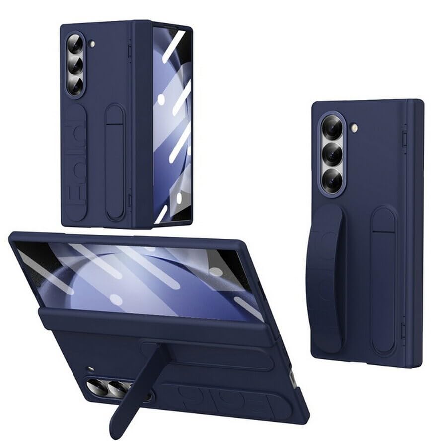 Coque Samsung Galaxy Z Fold 4 antichoc rabat silicone béquille intégrée