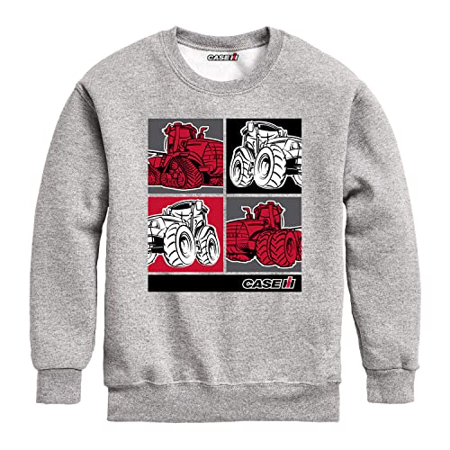 Country Casuals Case IH - Tractor Grid - Youth Crewneck Fleece Sweatshirt
