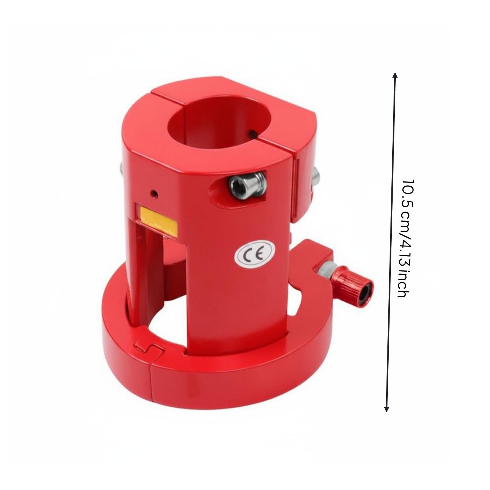 Blocco Piega Monopattino Robusto Chiusura Stelo Elettrico Leggero Gancio Pieghevole, Rosso
